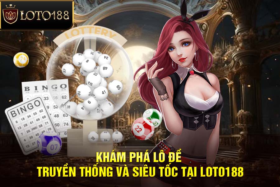 Lô Đề LOTO188 – Kết Hợp Truyền Thống & Siêu Tốc Mang Lại Trải Nghiệm Gấp Đôi!